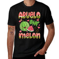 Abuelo Of One In A Melon 1St Birthday Watermelon Bday Party  Oversized Silhouette T-Shirt