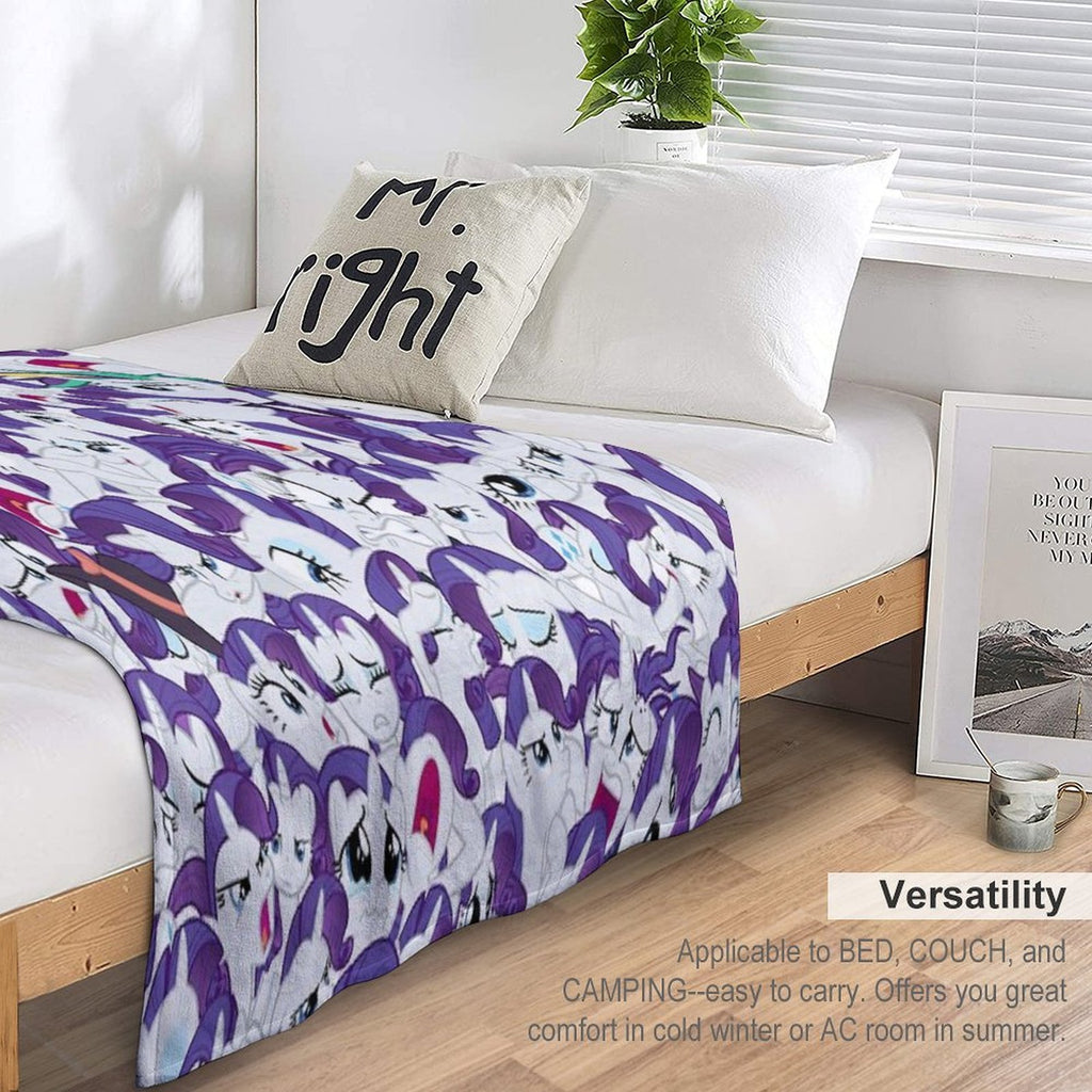 Rarity Mess Versatility Throw Blanket