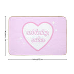 Not Today Satan  Nikury  Fade-Resistant Bath Mat