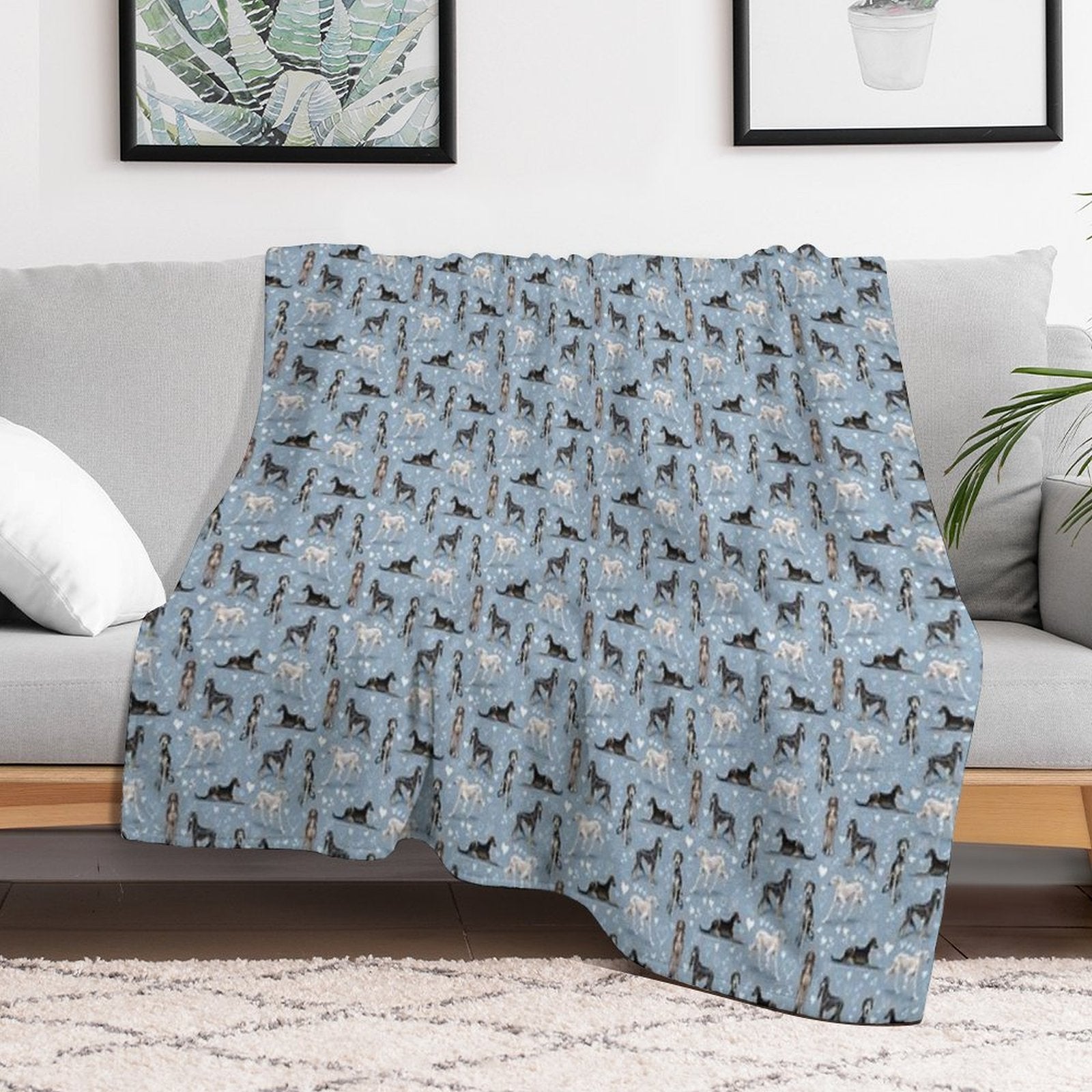 The Saluki Gift-ready Throw Blanket