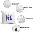 Donna And The Dynamos - Mamma Mia Soft Washable Throw Pillow