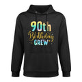 90 Years Old Birthday Party Group Family 90th Birthday Crew Pilling-Resistant Hoodie