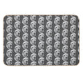 Monochrome Yellow Labrador  Easy Maintenance Bath Mat