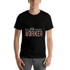 Leopard Healthcare Worker Appreciation Healthcare Workers  Summer-ready Fabric T-Shirt