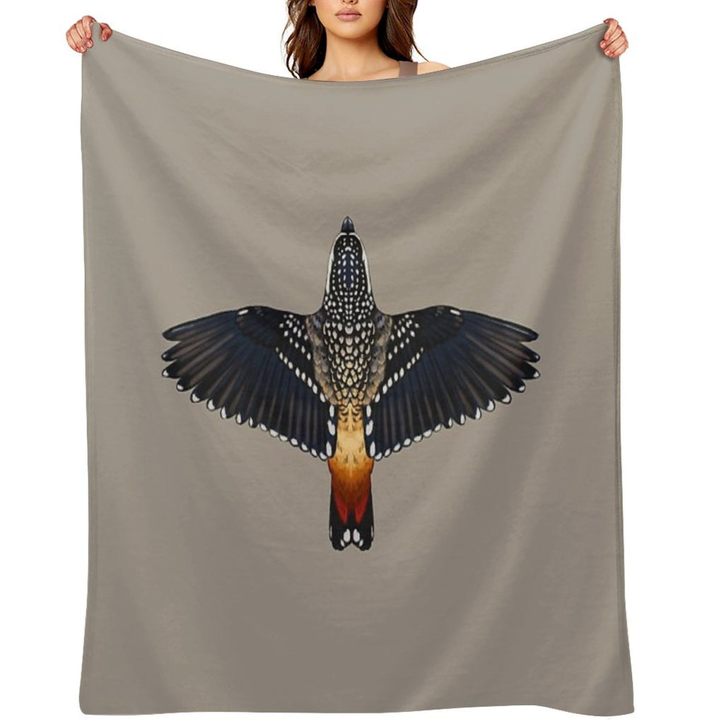 Spotted Pardalote - Australian Bird Premium Throw Blanket