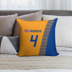 F1 2020 - #4 Norris Soft Durable Construction Throw Pillow