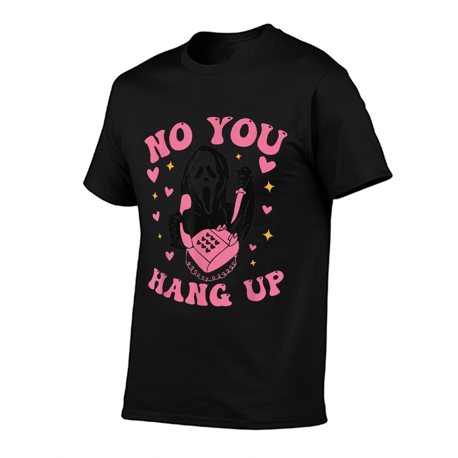 Funny Ghost Calling Halloween Scary Costume No You Hang Up  Odor-resistant T-Shirt