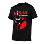 Ninja In Training Cool for Martial Arts Warrior Kids  Affordable Price T-Shirt
