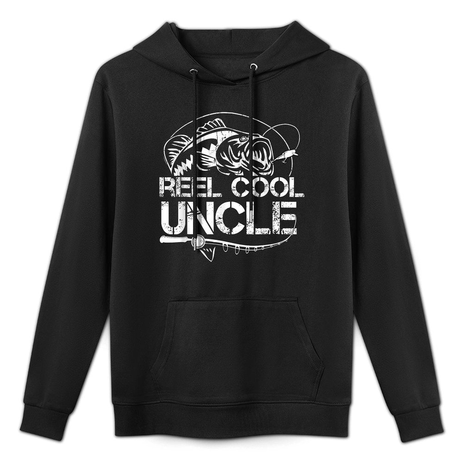 Reel Cool Uncle Fishing Daddy Fathers Day Dad Gifts For Men Pilling-Resistant Hoodie