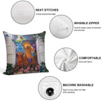 Bear in The Big Blue House Soft Multiple Sizes Throw Pillow