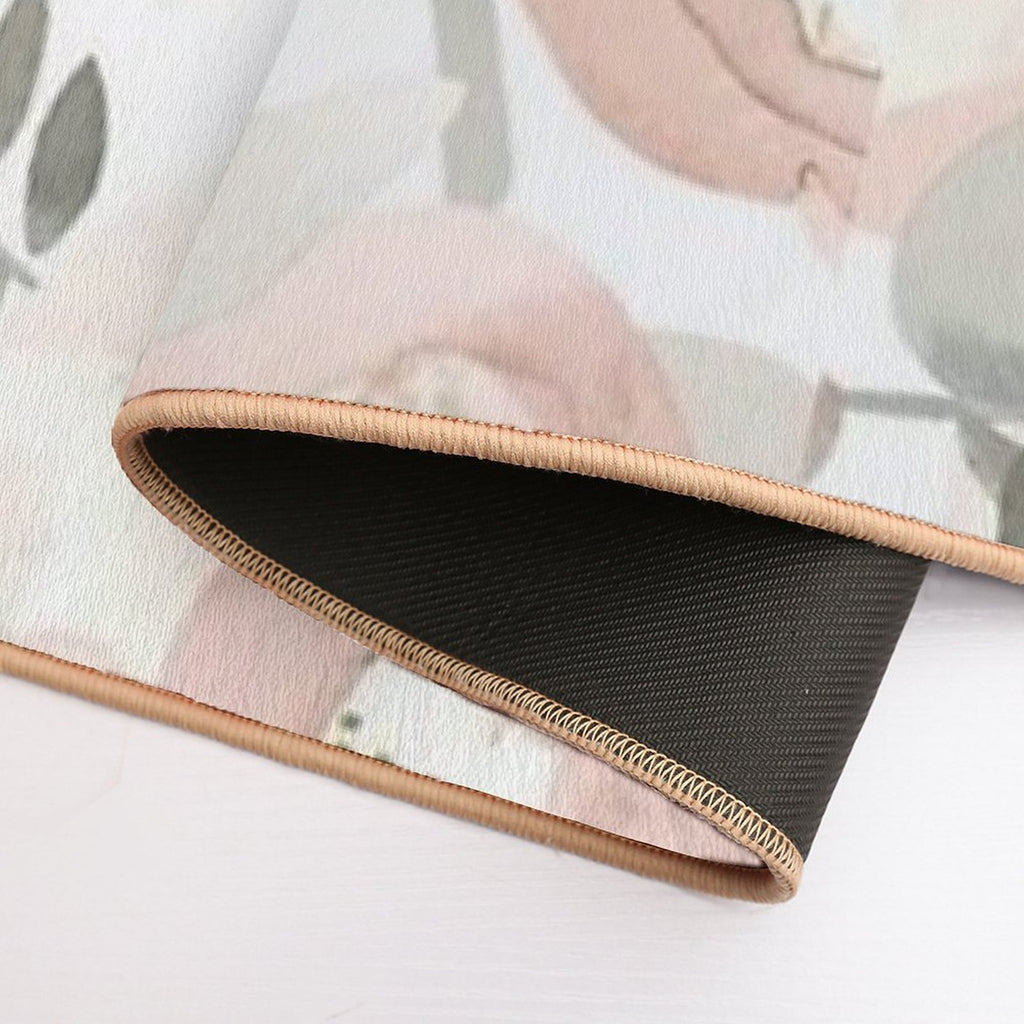 Flowers  Toxin-Free Bath Mat