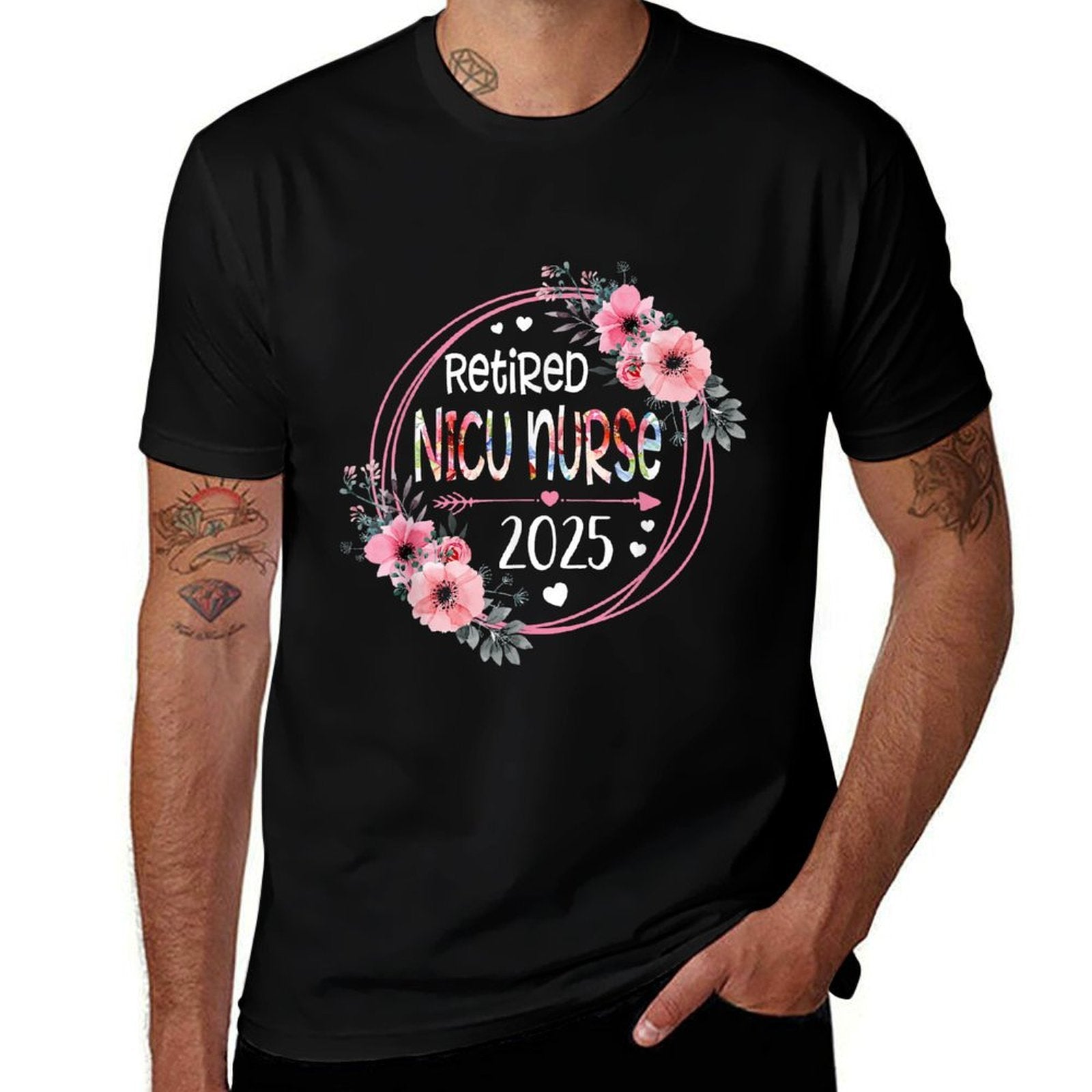 Retired NICU Nurse Est 2025 Retirement ER ICU NICU RN Nurses  Affordable Price T-Shirt