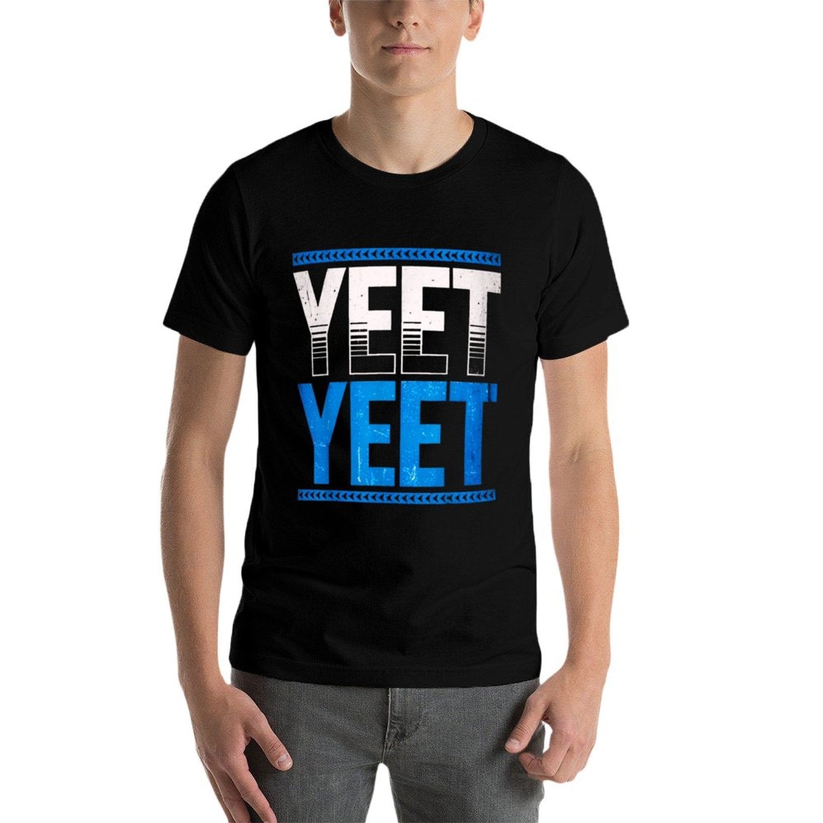 Vintage Yeet Apparel Funny Saying Men Women Kids  Cotton T-Shirt