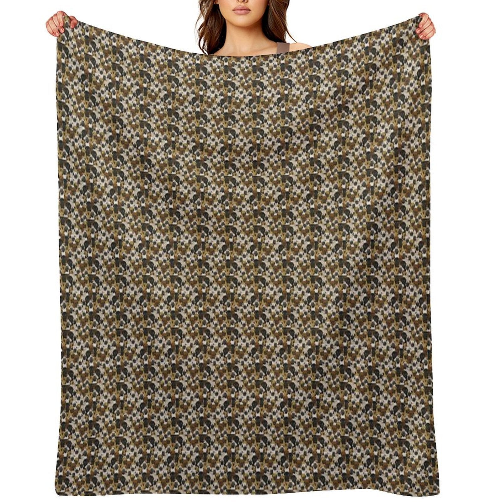 Pugs Pugs Pugs Anti-pilling Throw Blanket