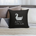 Just Have A Little Faith - Prison Break Soft Short Plush Fabric Throw Pillow