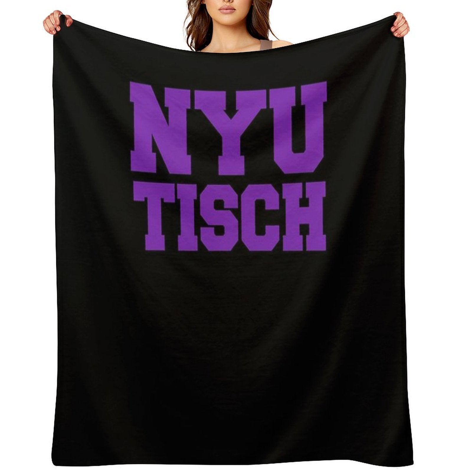 NYU Tisch 46 Gift-ready Throw Blanket