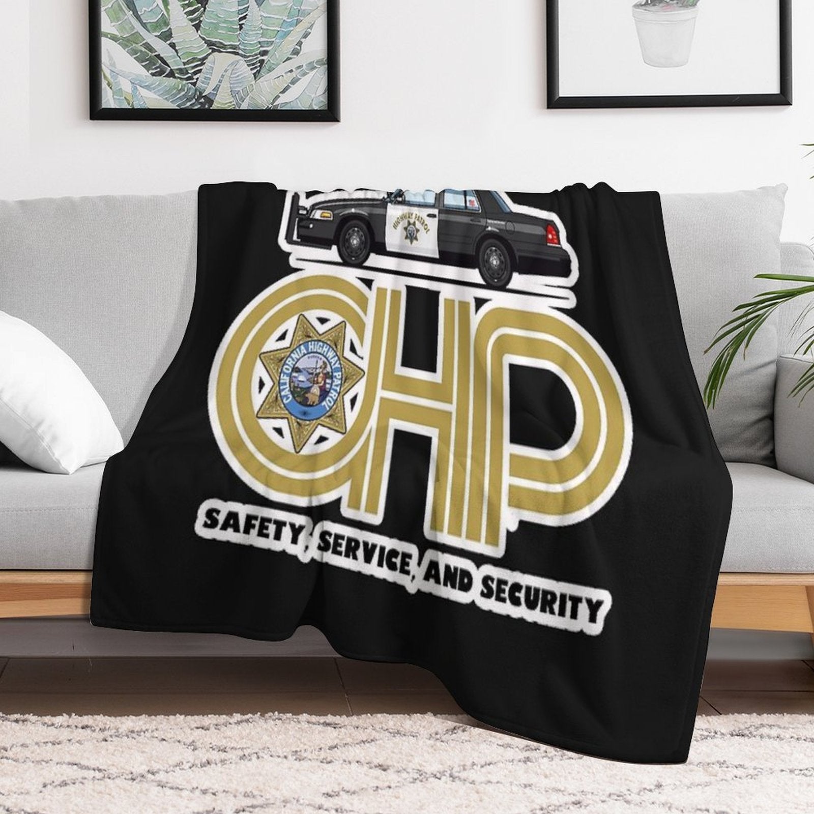 CHP Machine-washable Throw Blanket