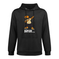 Funny Dabbing Sloth Bruh Bro Dab Meme Humor Animal Lover Kangaroo Pocket Hoodie