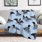 Lots of Loons Shrink-resistant Throw Blanket