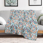Sphynx Cat Pattern Durable Throw Blanket