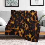 Tortoiseshell Tortoise Shell Gift-ready Throw Blanket