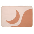 Orange Moon  Dirt-Trapping Bath Mat