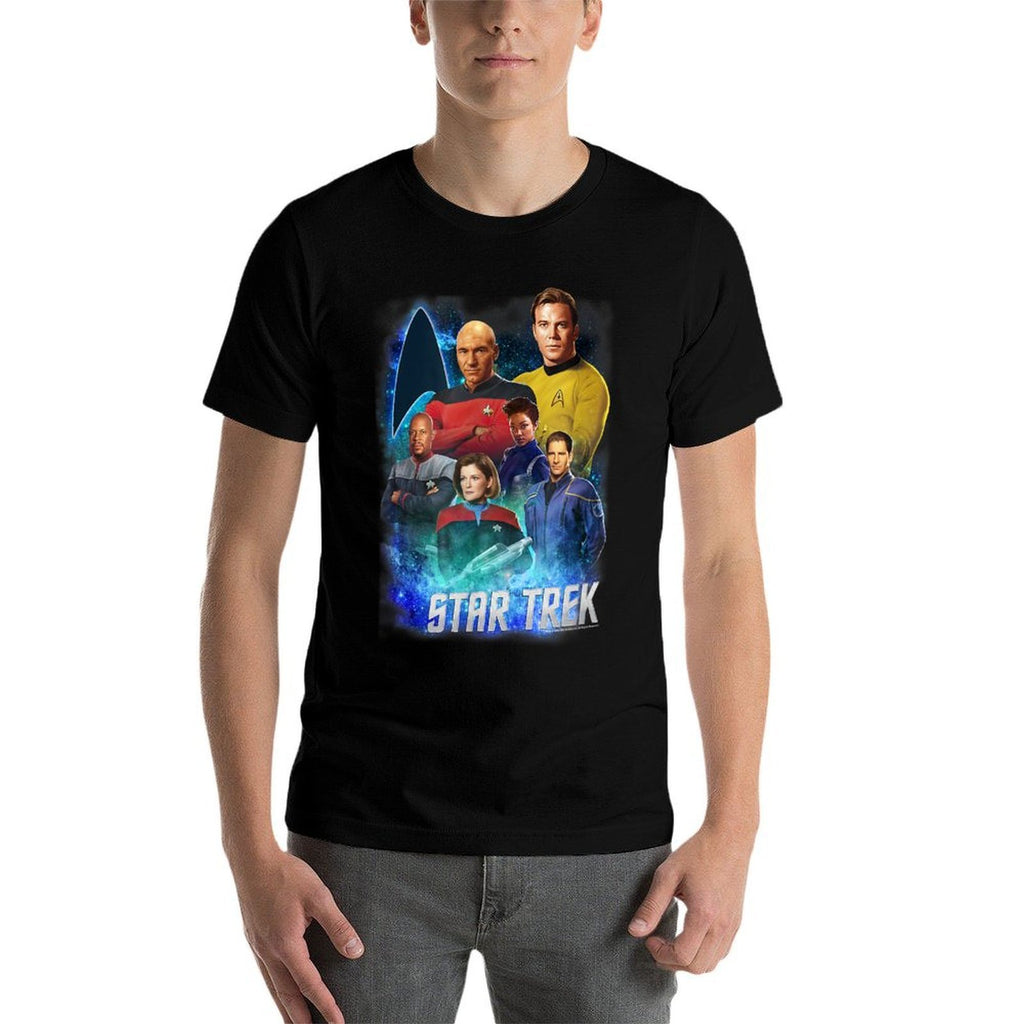 Star Trek Starfleet Legendary Captains Vintage Group Shot  Durable T-Shirt