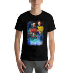 Star Trek Starfleet Legendary Captains Vintage Group Shot  Durable T-Shirt