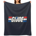 Gi Joe Logo Design Velvety-soft Throw Blanket