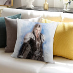Sephiroth Watercolor Soft Ultra-Soft Texture Throw Pillow