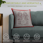 Brides De Gala Finesse 90 Soft Multiple Sizes Throw Pillow