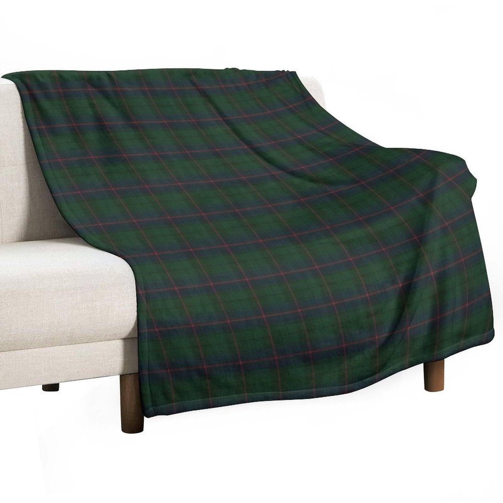 Davidson Clan Modern Original Scottish Tartan Anti-pilling Throw Blanket