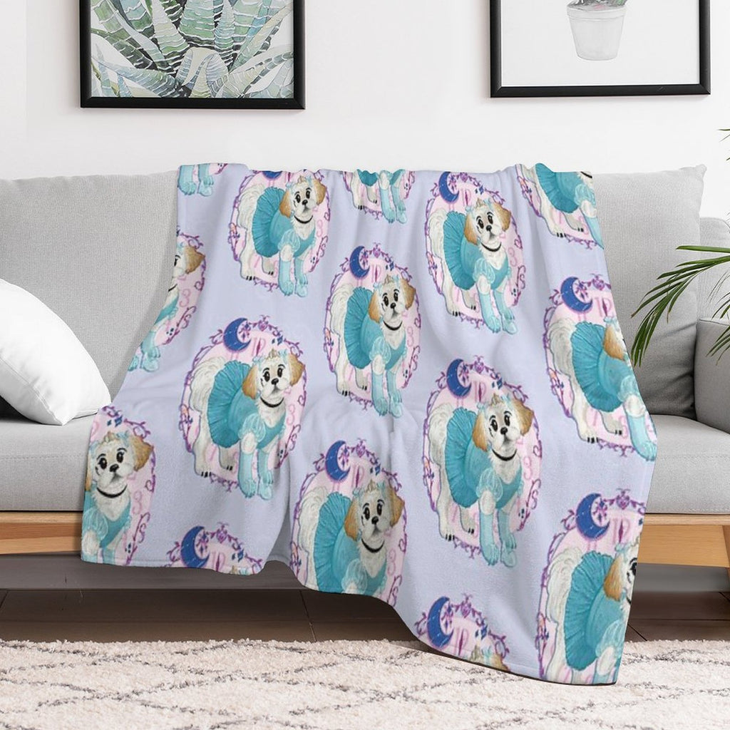 PCPP_VGER_Goldie_Cinderella_25 Gift-ready Throw Blanket