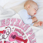 Pink Pony Club Chappell Roan Pink Design Sustainable Throw Blanket