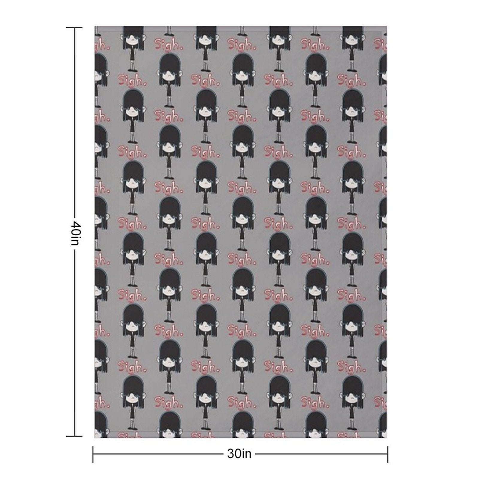 Loud House - Lucy Loud Lightweight Throw Blanket