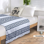 Patterns Eco-conscious Throw Blanket