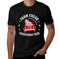 Farm Fresh Christmas Tree Cakes Christmas Tree Truck Farmer  Soft T-Shirt