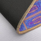 Psychedelic Dollar Bill Pattern  Slip-Resistant Bath Mat