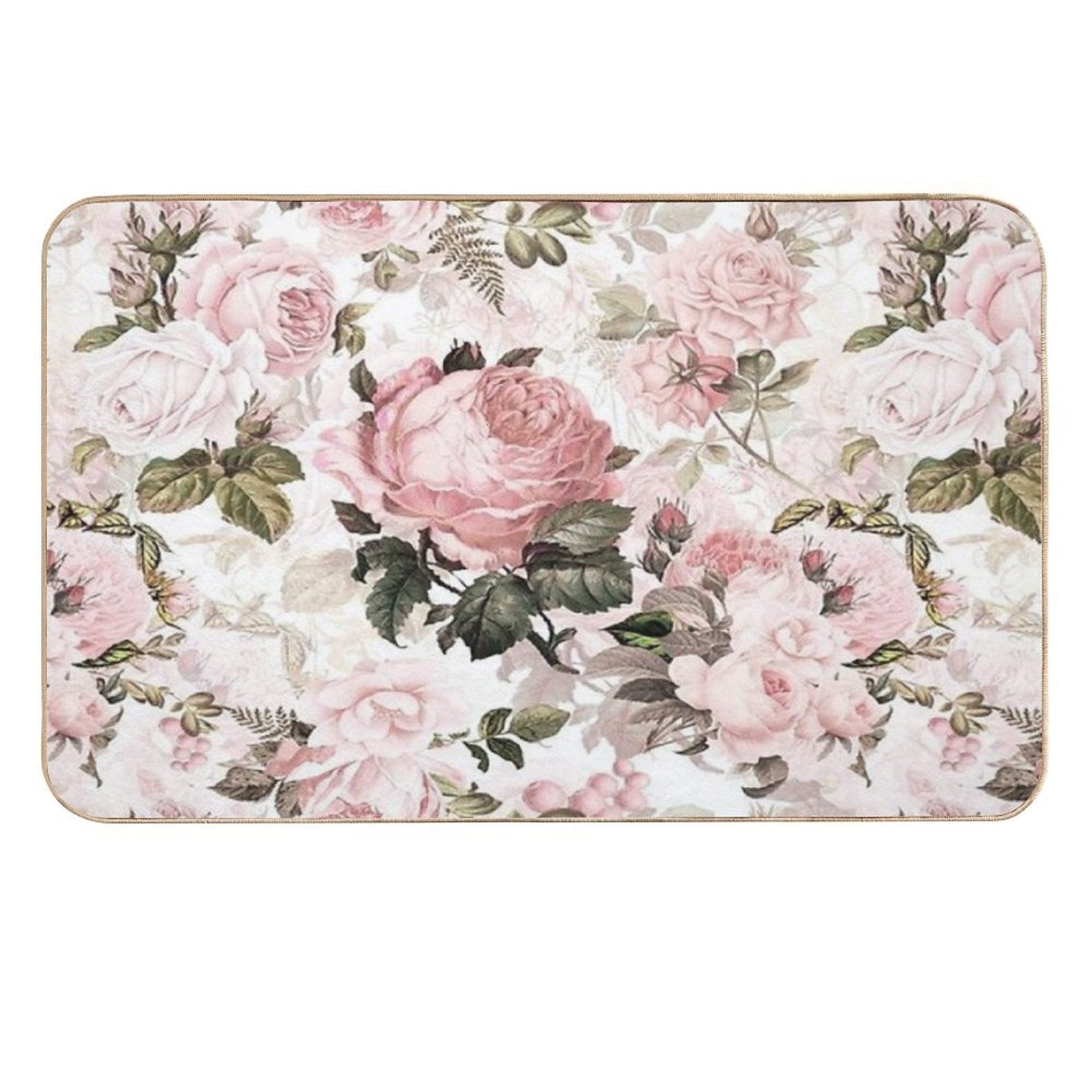 Roses  Odorless Bath Mat