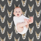 Fennec Fox Travel-friendly Throw Blanket