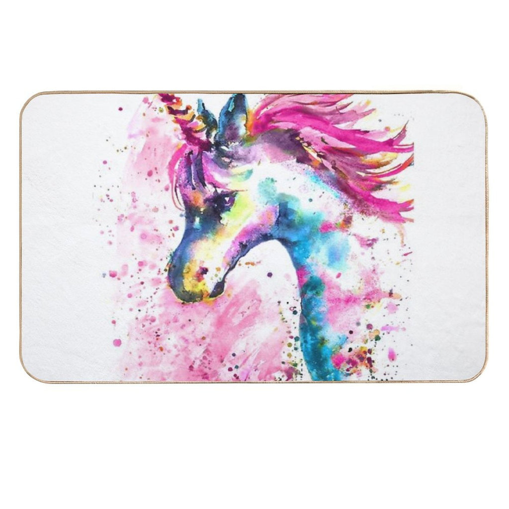 Pink Unicorn  Anti-Trip Bath Mat