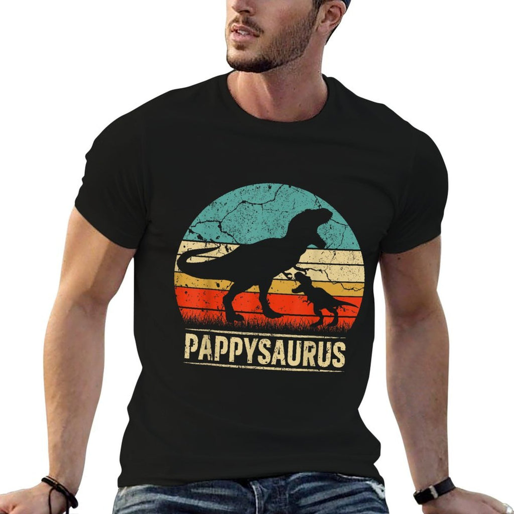 Pappysaurus T Rex Dinosaur Pappy Saurus Family Matching  Trendy Pattern T-Shirt