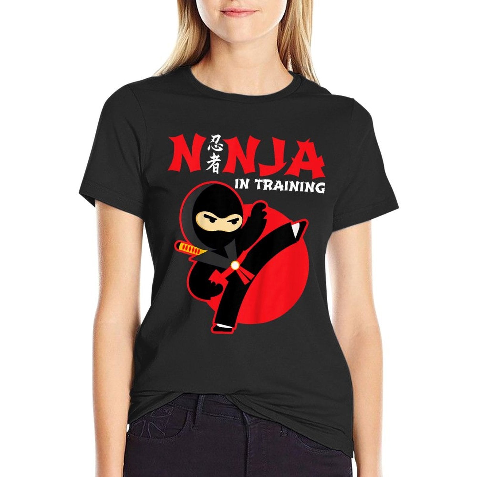 Ninja In Training Cool for Martial Arts Warrior Kids  Affordable Price T-Shirt