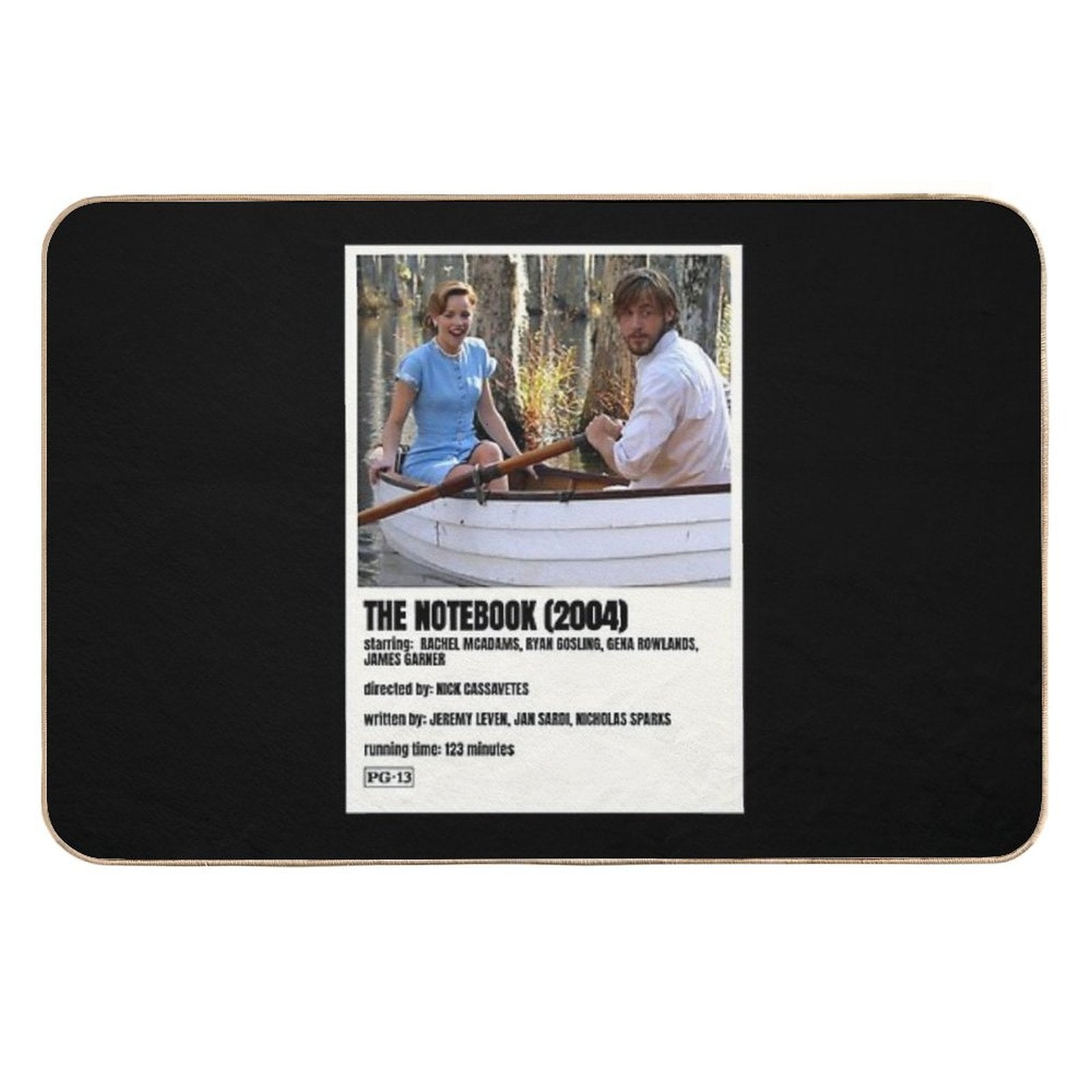 The Notebook Movie  Fade-Resistant Bath Mat