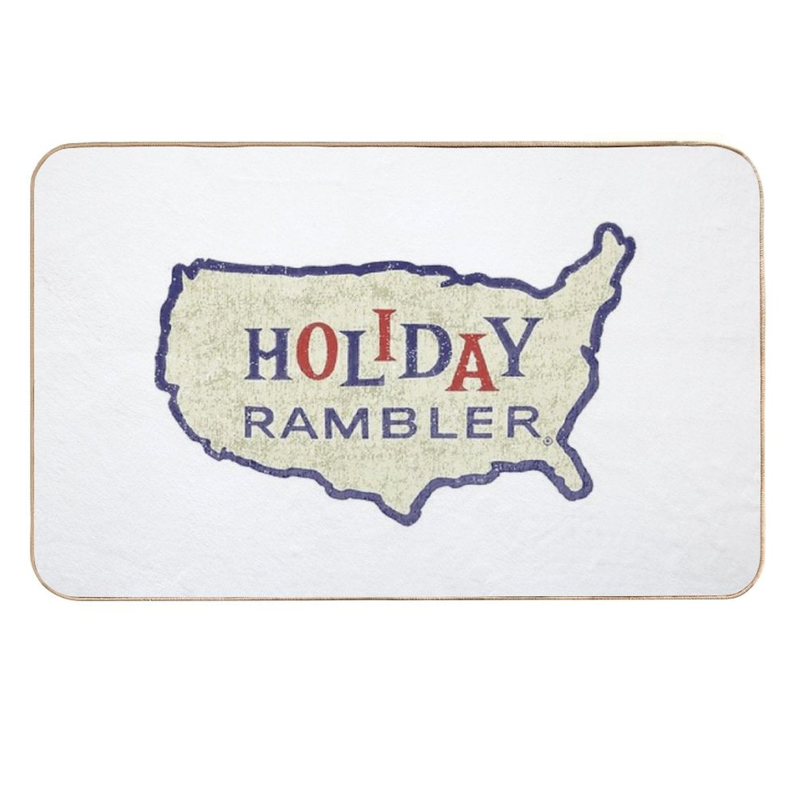 Holiday Rambler - Vintage Camper Series  Pet-Safe Bath Mat