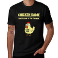 Chicken Game Dont Look At The Chicken Funny Chicken Joke  Classic T-Shirt
