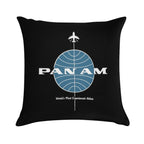 Pan American World Airways Pan Am Soft Washable Throw Pillow