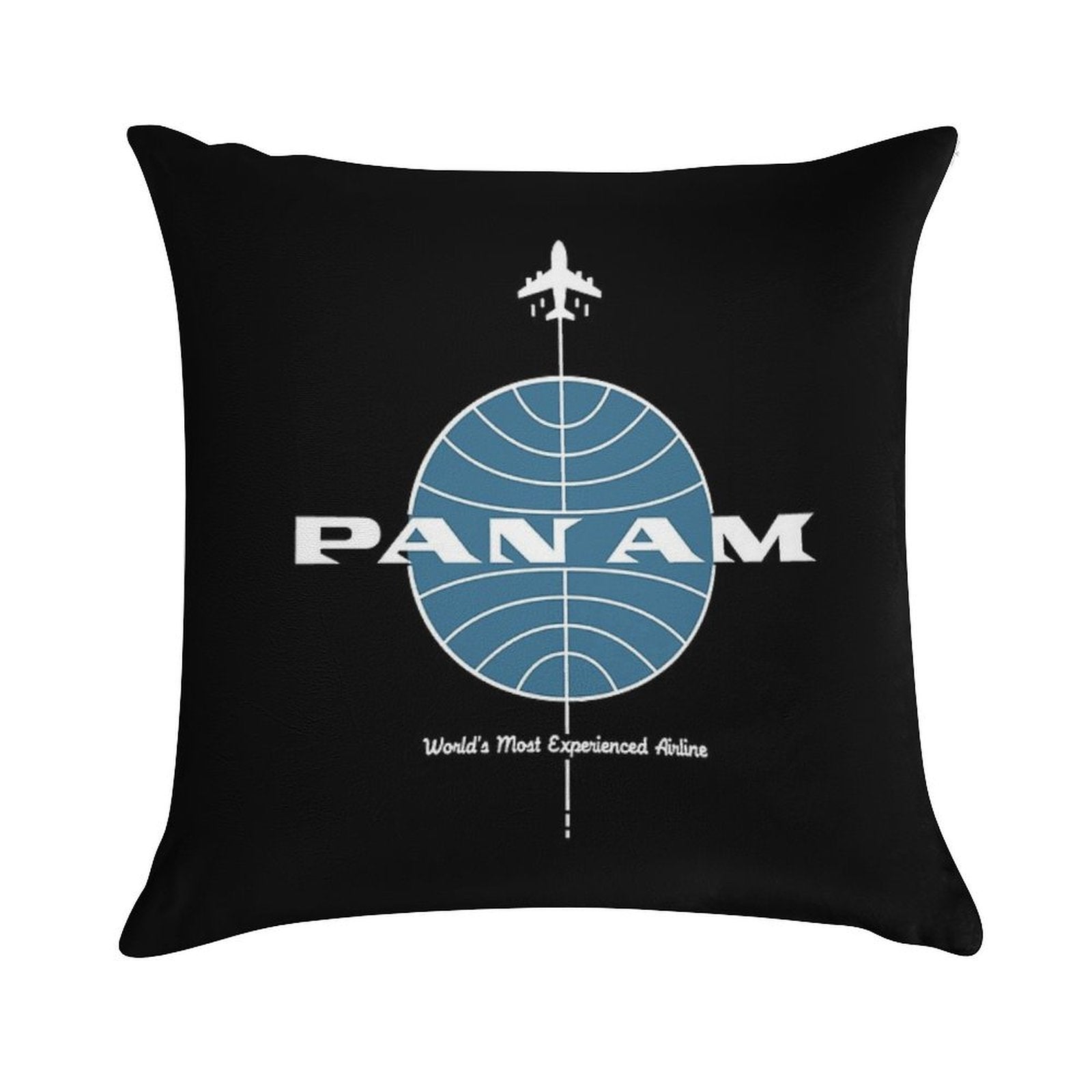 Pan American World Airways Pan Am Soft Washable Throw Pillow
