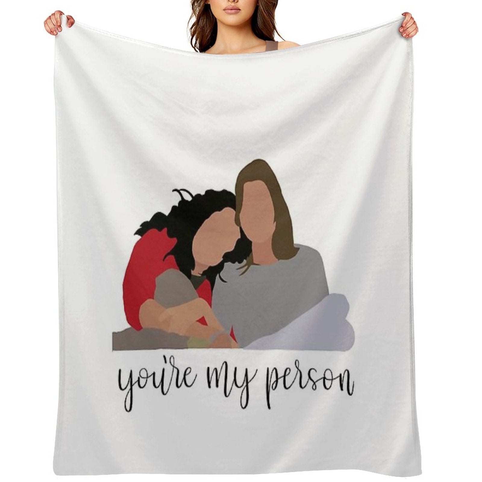 You're My Person Lightweight Throw Blanket