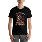Womens Funny Skull Roses I Just Baked You Some Shut The Fucupcakes  Versatile T-Shirt